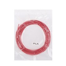 3D프린터필라멘트 3D 프린팅 펜 소모품 PLA ABS 야광 필라멘트 1.75mm 10 m/팩 옵션 리필 인쇄, 01 빨간