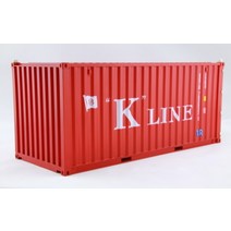 컨테이너 미니어쳐 모형 1:20 인테리어 소품 장식 장난감, K-Line 가와사키
