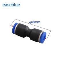 에어실린더 공압실린더 1pcs pupg 공압 퀵 피팅 실린더 46810121416mm, 포8