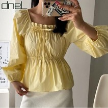 [드넬]스퀘어셔링블라우스DB11461A