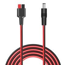 태양광패널 모듈 컨트롤러ALLPOWERS GoalZero Ecoflow Jackery 휴대용 발전소용 태양열 충전 케이블 16AWG, 01 black