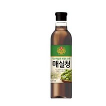 백설 매실청, 645g, 7개