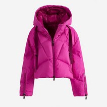 여성 겨울 루즈핏 오버사이즈 크롭드 퍼 깃털 자켓 패션 짧은 90 화이트 오리 여성롱 대학생 다운 벨트롱패딩