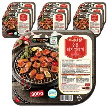 야식만참 숯불돼지껍데기 300g, 10개