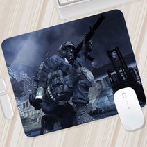 게이밍책상 pc방책상 콜오브 듀티 모던 워 페어 소형 마우스 패드 게임용 PC 게이머 매트 컴퓨터 사무실 노, 10 A10_03 LockEdge290x250x2mm