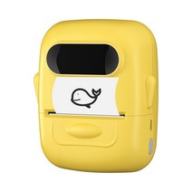 P50 휴대용 무선 감열식 포토 포켓 라벨 프린터 57mm 인쇄 안드로이드 IOS 홈 오피스, 01 Yellow