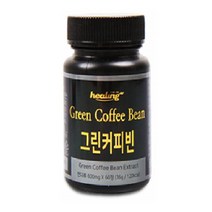 힐링 그린커피빈 클로로겐산 생두다이어트 추출물 폴리페놀 인도산 60정
