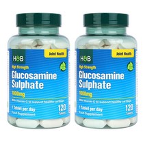 홀랜드앤바렛 글루코사민 비타민 C 1000mg 120정 2팩 Holland & Barrett Glucosamine Sulphate