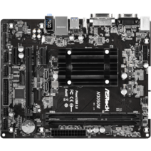 ASRock-N3050M 마더보드 인텔 쿼드코어 프로세서 N3050 8 세대 그래픽 2 x DDR3 16GB HDMI SATA3 USB 3.1 마이크로atx