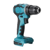뿌레카 파워 파괴 파쇄 함마 드릴 makita 18v 배터리용 90n.m 전기 호환, 파란색