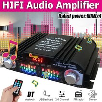 AV리시버 올인원앰프 미니앰프 bt-998 hifi 오디오 홈 디지털 앰프 자동차 오디오 베이스 전원 블루투스 앰프 fm usb sd 라디오 서브우퍼 스피커 dc12v, 협력사, 검은 색