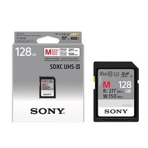 소니정품 SF-M128/T2 SDXC UHS-II 4K메모리카드 128G