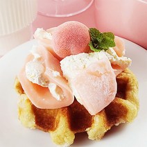 [자연맛남] 전주맛집 소부당 전주복숭아 복떵이떡 복숭아떡 3개입(각40g), 단품