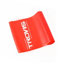 트로비스 라텍스밴드2M(레드) 0.4mm