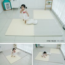 어린이 퍼즐 쿠션 매트 100X100 키즈 카페 놀이방 방방 집 유치원 체육관 티지오, A타입(100x100x3cm)-핑크