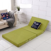 접이식 매트리스 싱글 매트 메모리폼 토퍼 수면 3단 자취 1인용 바닥 침대 원룸, E