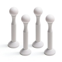 두일기업 NC가공 도어스토퍼 화이트 4개