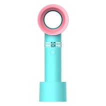 동결건조기 가정용 업소용 식품건조기 과일칩 야채칩 날개 없는 휴대용 선풍기 핸드 헬드 데스크탑 여름용, 02 Blue
