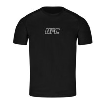 UFC 텐션 머슬핏 반팔 티셔츠 블랙 U4SSU2321BK