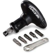 Dakine Torque Driver 스키 스노보드 및 서핑보드용 멀티툴 블랙, Black
