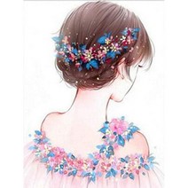수놓기키트 나비 프린팅 캔버스 11CT 크로스 스티치 자수 전체 키트 수제 수공예품 바느질 치실 할로윈, 01 30x40cm_01 11CT, 06 silk threads