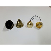 [소품팩토리] 미니 종 도어벨 해방타운 장윤정 자개모빌 풍경 드림캐쳐 마크라메 재료 썬캐쳐 diy, 신주컬러 미니종