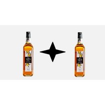 1+1 바닐라시럽 1L 퐁퐁라떼 홈메이드 홈카페 커피숍 사무실 탕비실 총2L 오후1시이전 당일발송