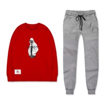 티짱 TSET_WM40 기모맨투맨세트 남여공용 겨울 트레이닝복 상하의세트