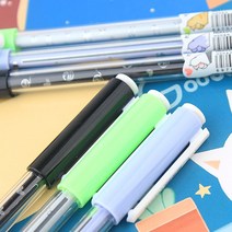 고양이 핑거하트 젤펜 볼펜, 연두