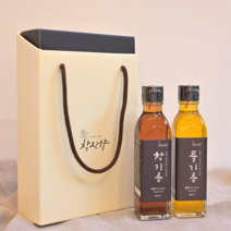 참진향 국산 참기름+들기름 180ml 1세트, 250ml, 250ml