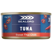 Sealord 씨로드 스윗 Thai 칠리 튜나 참치 185g 4팩, 4개