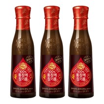 백설 100% 통참깨 참기름 300ml 3개