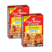 펄 밀링 컴퍼니 버터밀크 팬케이크 믹스 2.26kg 2팩Pearl Milling Company Complete Buttermilk Pancake Mix