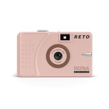[레토울트라와이드슬림] 레토 35mm 울트라 와이드 슬림 필름 카메라와 22mm 렌즈 파스텔 핑크
