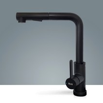 SUS304 STS304 파포니 링고 올스텐 무광 싱크대 ㄱ자 고급수전 (블랙 골드 실버 화이트), 무광골드(BSS2000GD)), 1개