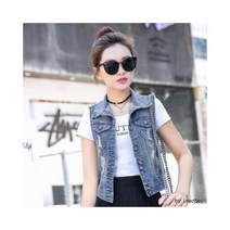 F2744/M/2XL/데일리코디 빈티지한 청조끼/데님조끼 258561