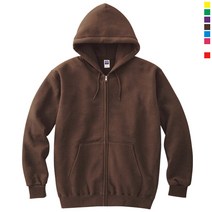 티데일리 츄팝 쭈리 후드집업 남녀공용 무지 후드 긴팔 티셔츠 S~2XL (8color)