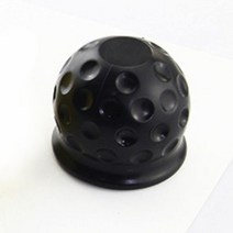 트레일러 카라반 볼 보호 고무 캡 캠핑카 훅 차박 룸 카 봉 헤드 녹 방지 커버 자물쇠, A.블랙 + 1개