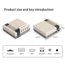 오락실게임기 오락기 레트로 고전 가정용 추억의 게임기 비디오 게임 콘솔 무선 컨트롤러 콘솔 x 큐브 hd 게임 콘솔 tv 비디오 게임 플레이어 내장 게임, 256g-eu