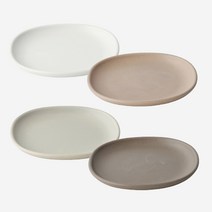 킨토 네스트 스퀘어 사각 플레이트 16cm 4색상, 브라운