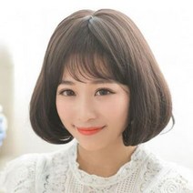 단정한 데일리 연출 단발 통가발 (망포함), 상세페이지 참조, 쿠팡 모스-밀크브라운 망O, 쿠팡 본상품선택