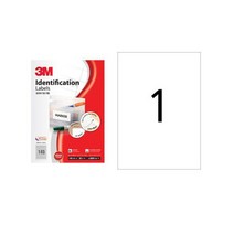 3M 라벨지 21301 1칸 A4 20매 폼텍동일규격, 없음