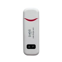 인터넷 라우터 와이파이 1-5pcs 4g lte usb 모뎀 동글 노트북 pc 네트워크, 5개, 흰색