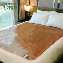 한일자연아침 국산 양면 플라워 전기장판, 대형