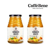 [카페베네] 과일청 꿀 생강차 1kgx2병