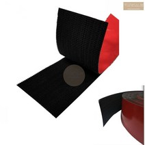 3M 듀얼롹 10CM X 1M 양면 붙히는 직찍이 탈부착 테이프 블랙