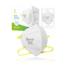 [APALUX] N95 마스크 개포장 미국 NIOSH 인정 [ 고밀착 N95 PM2.5 바이러스 비말 대책 회사 학교 통근 경로원 대응 ]