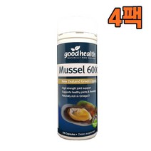 Good Health 굿헬스 초록입홍합 6000mg 100캡슐