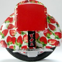 외발 보드 전동휠 왕발통 새로운 스타일 자전거 한 바퀴 호버 스마스 장난감 롤러 스케이트 바퀴 자전거 전기 스쿠터, 딸기