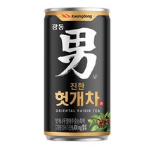 광동 진한헛개차 180ml 30캔 1박스 숙취에 좋은차 액상 차음료